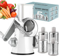 Ourokhome Rotary Cheese Grater Hand Crank, Kitchen Shredder Speed Mandolin by Ourokhome