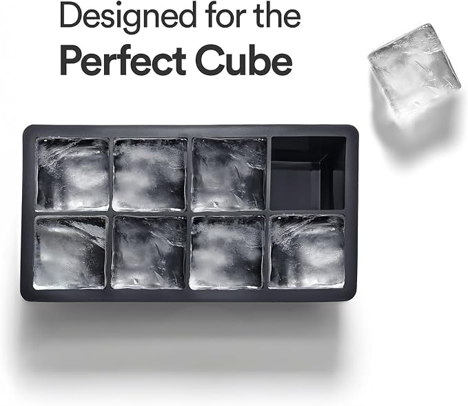 Ice Cube Molds – Large Silicone Ice & Sphere Mold Combo - Image 4