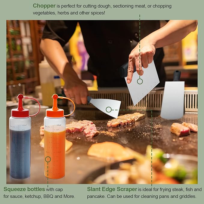 35PCS Griddle Accessories Kit, Flat Top Grill Accessories Set - Image 6