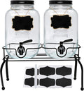 1-Gallon Drink Dispenser, Accguan Glass Water Dispenser by Accguan