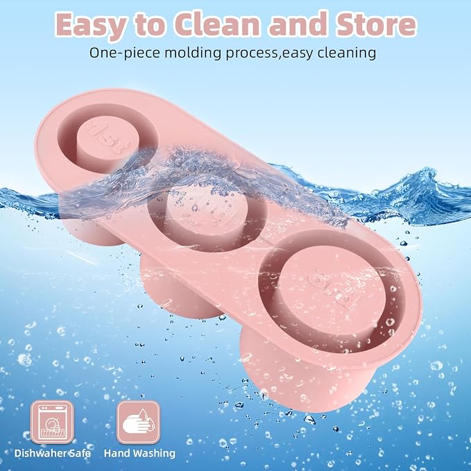 Tcamp Ice Cube Tray for 30 oz Tumbler Cup Ice Mold, Ice Drink - Image 7