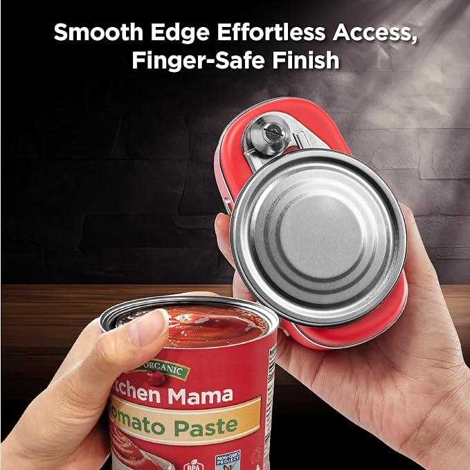 Kitchen Mama Orbit One Rechargeable Electric Can Opener: Hands-free, USB-C - Image 5