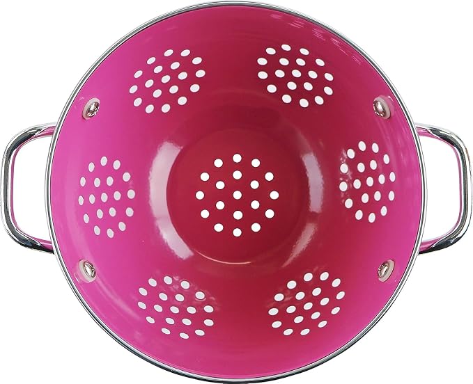 Calypso Basics by Reston Lloyd Powder Coated Enameled Colander, 3 Quart - Image 2
