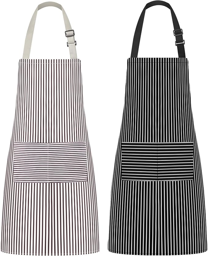 Syntus Apron for Men Women, Adjustable Cooking Kitchen Chef Aprons by Syntus
