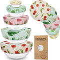 5-Size Reusable Beeswax Bowl Covers by Revahope
