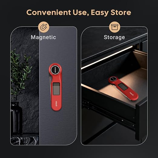 Rechargeable 0.5 Sec Reading Instant Read Meat Thermometer - Image 8