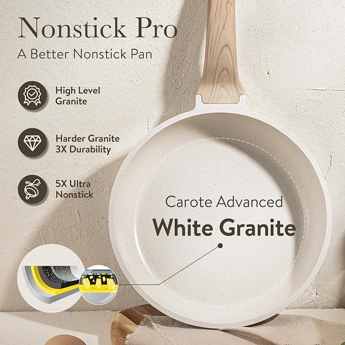 CAROTE Pots and Pans Set Nonstick - Image 4