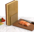 Book Cutting Board Set with Wooden Stand-Wooden Kitchen Cutting Boards That by wnfouhomesolutions