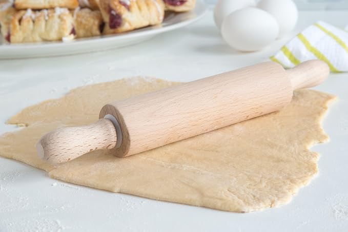 Fox Run Small Wooden Rolling Pins, 8 Inch Barrel - Image 3