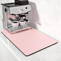 Rnivvi Coffee Mat, Hide Stain Rubber Backed Absorbent Dish Drying Pad by Rnivvi