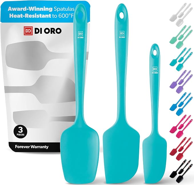 DI ORO Silicone Spatula Set by DIORO