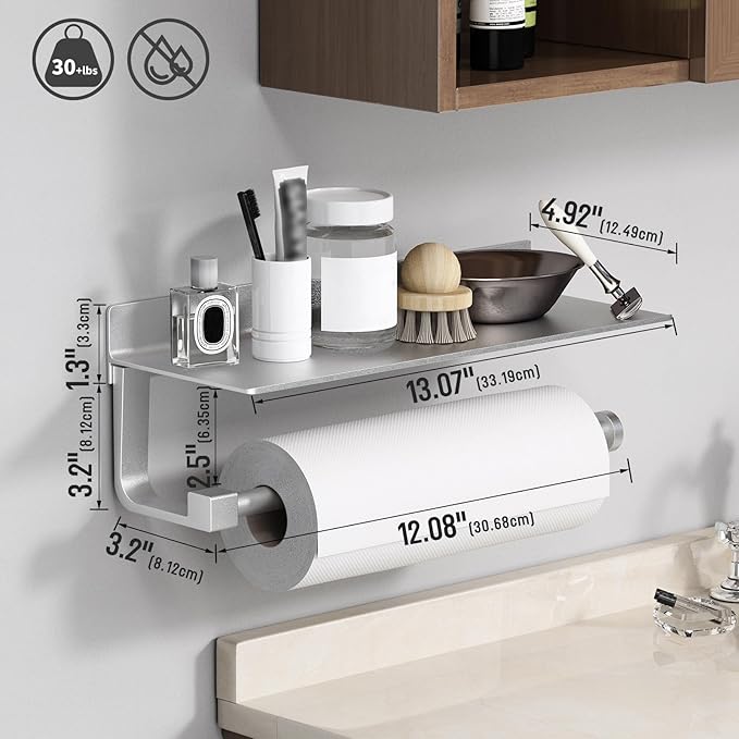 Danpoo Wall Mount Paper Towel Holder - Image 2