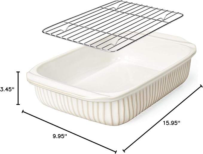 Artena Baking Dish 5.1 Quarts, Casserole Dishes - Image 10