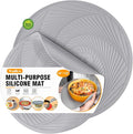 Walfos Silicone Microwave Mats, Heat Resistant Multi-Purpose Microwave Trivet by Walfos