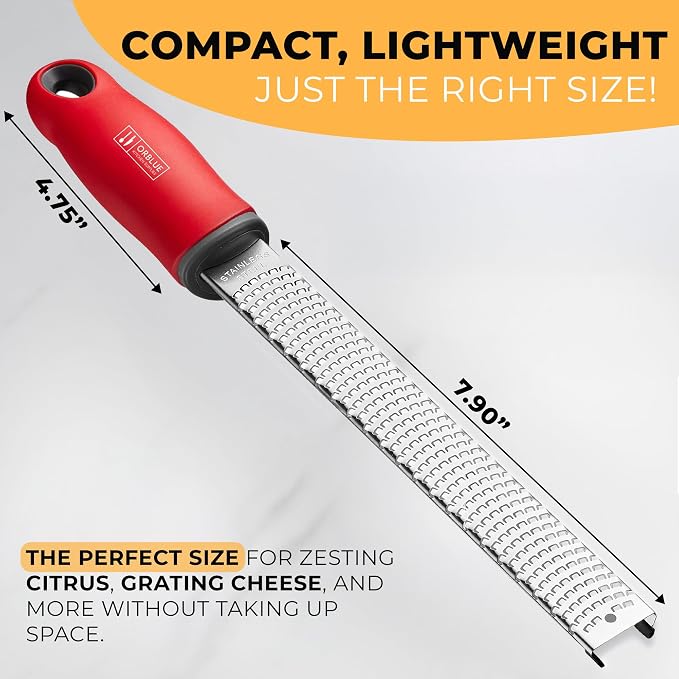 Orblue Lemon Zester & Cheese Grater - Image 2