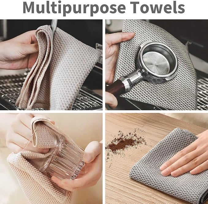 Barista Towel, Microfiber Cleaning Cloths, Espresso Machine Accessories - Image 5