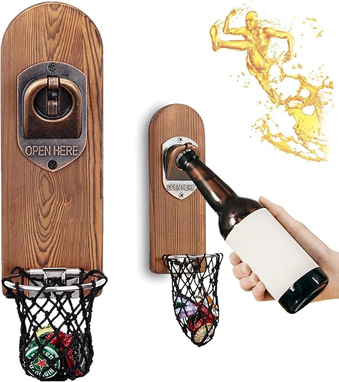 Beer Bottle Opener Wall Mounted by LUCYLANKER