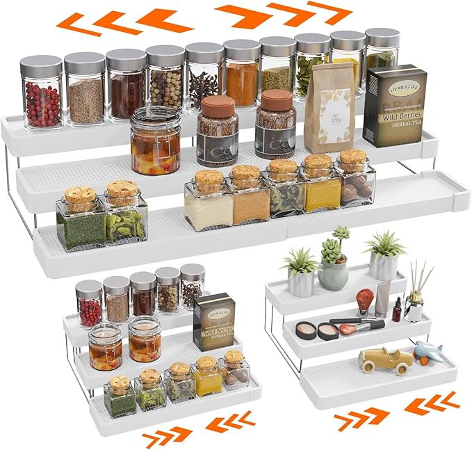 Expandable Spice Rack Organizer by invocoo
