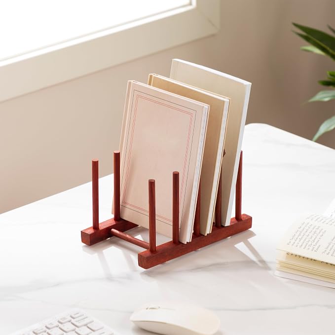 HBlife 2pcs Rosewood Wooden Dish Drying Rack - Image 7