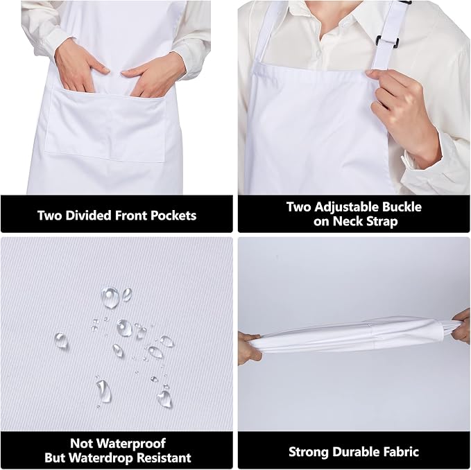 Jubatus 1 Pack 100% Cotton Aprons - Image 5