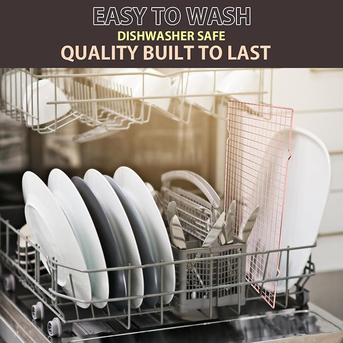BRIOUT Cooling Rack for Baking, 16x10 Inches Baking Rack, Thick Wire Cookie - Image 5