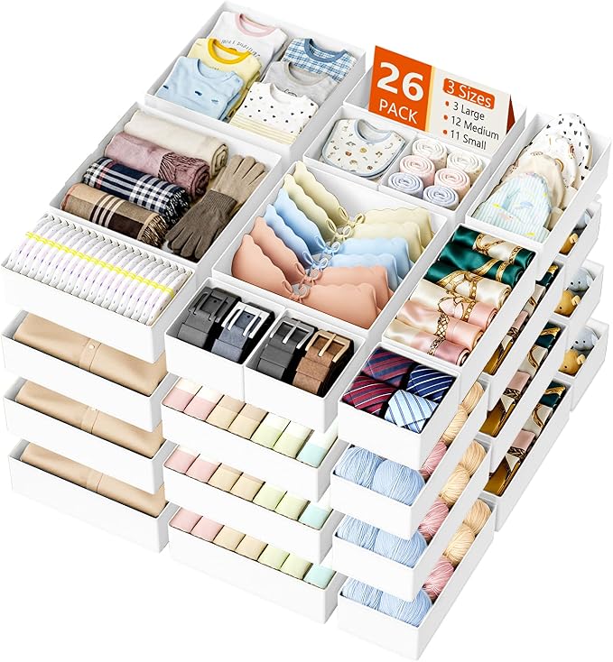 DIMJ Drawer Organizer Clothes Storage by DiMJ