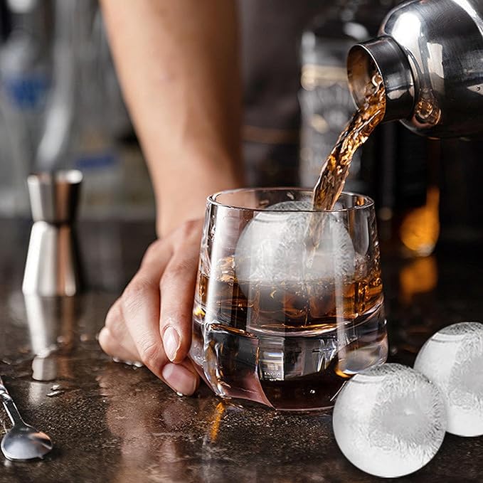 Round Ice Cube Mold, 1.8 INCH x 8, Ice Ball Maker Mold | Round Ice Cube Trays - Image 5