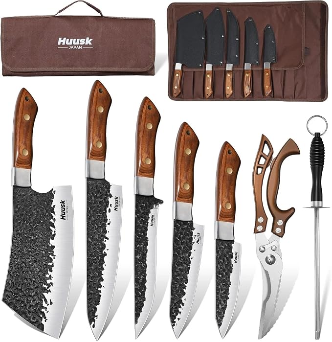 Huusk Butcher Knife Set by HuuskKnife