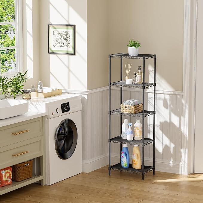 SINGAYE Metal Shelves Wire Shelving：Storage Rack Standing Units Shelf - Image 8