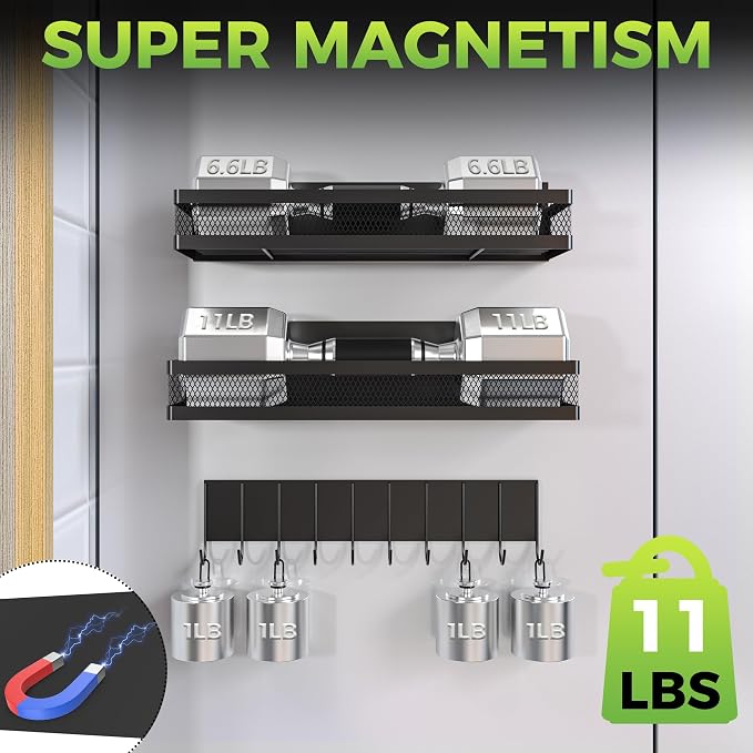5 Pack Strong Magnetic Spice Rack - Image 3