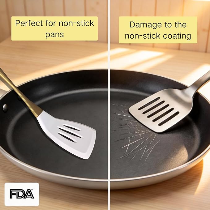 Heat-Resistant Kitchen Spatula Set – Non-Toxic Cooking Utensils - Image 4