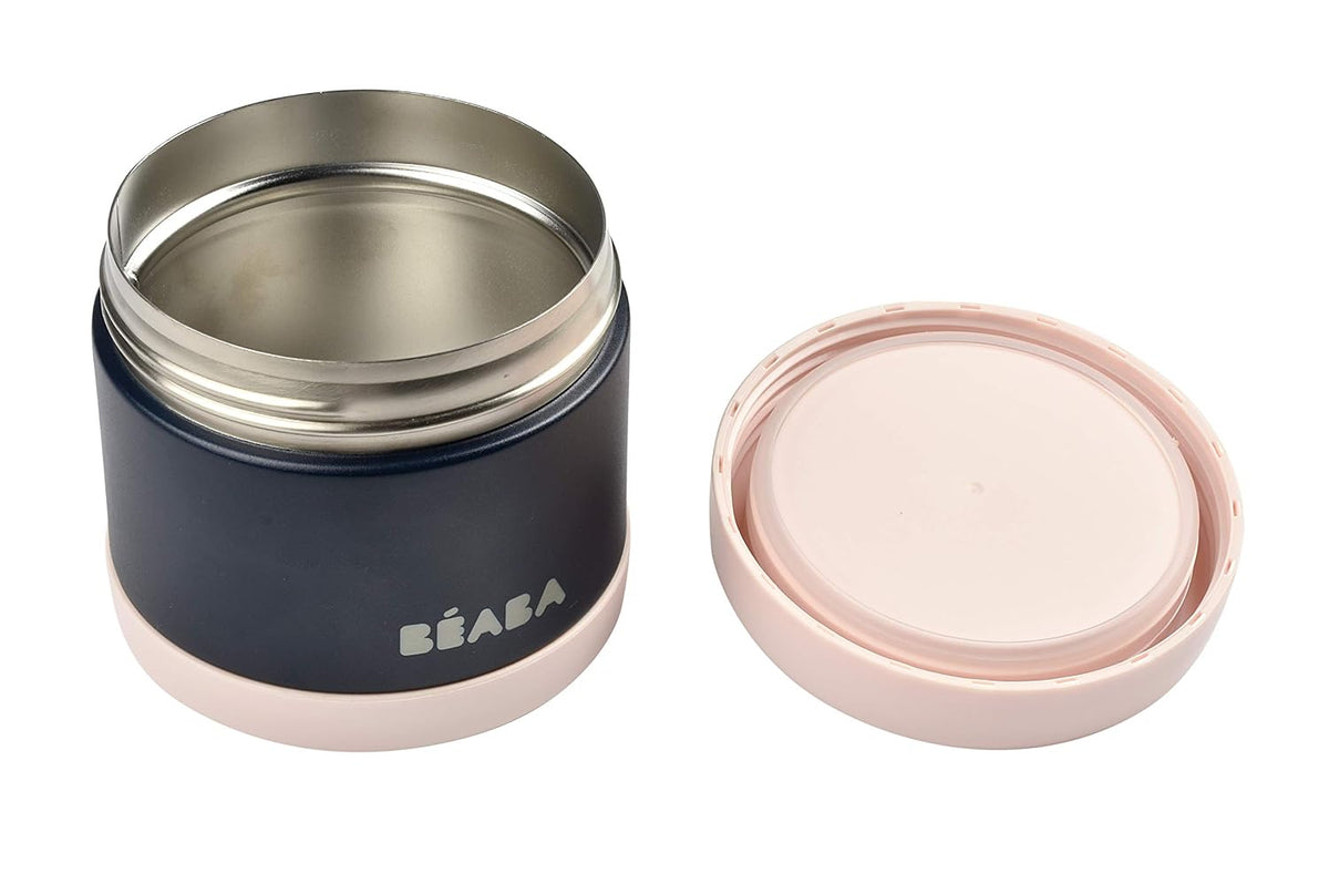 Beaba Stainless Steel Insulated Food Jar 10 oz, Kids insulated, Lunch
