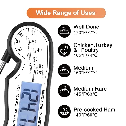 Digital Instant Read Meat Thermometer Digital - Image 3