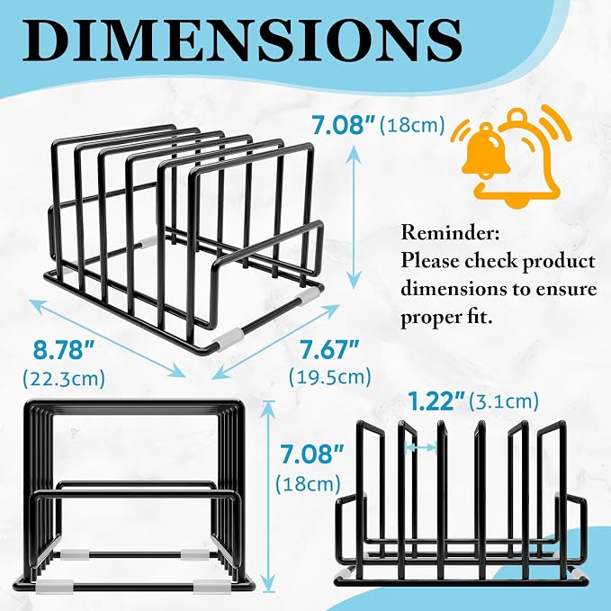 Cutting Board Organizer Rack - Image 2