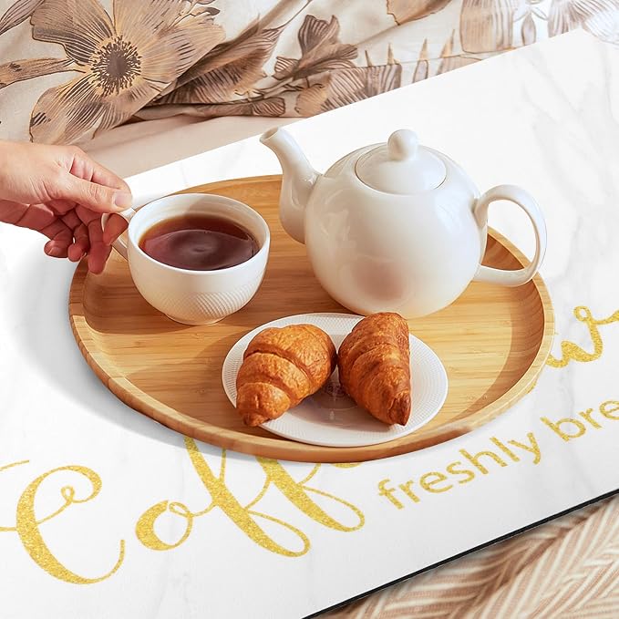 Findosom Dish Drying Mat, Cuttable Drying Mat - Image 8