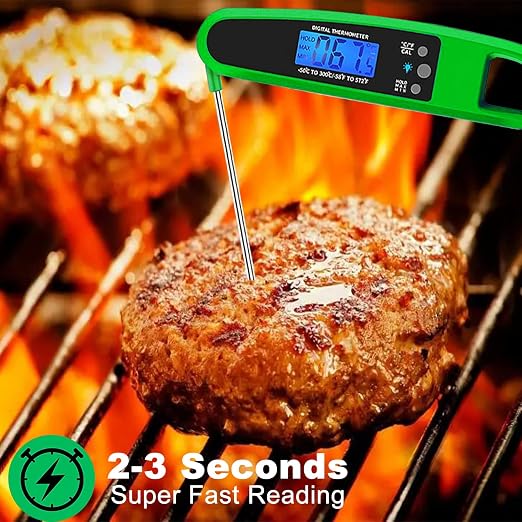 Instant Read Meat Thermometer for Kitchen Cooking, Ultra Fast Precise - Image 4
