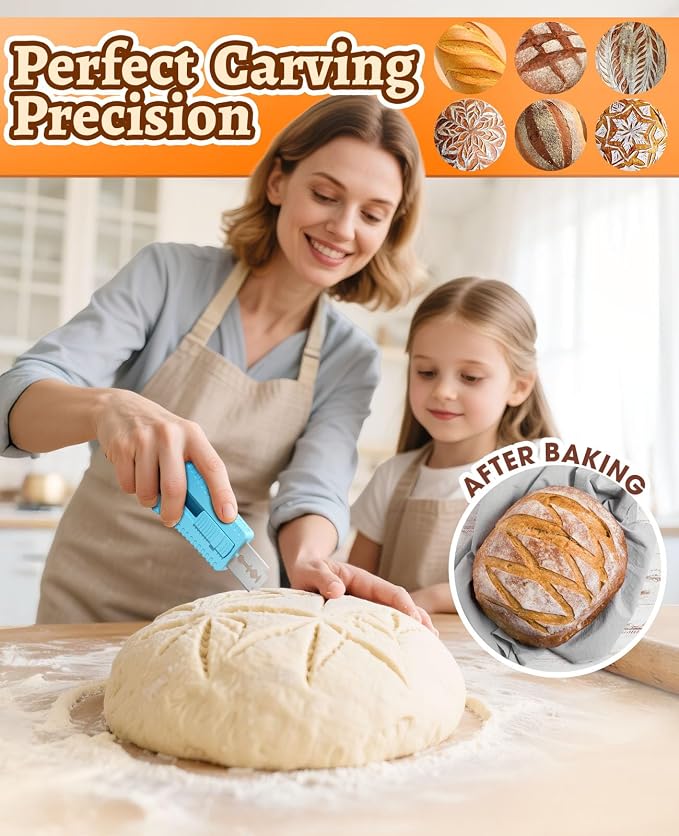 Extractable & Magnetic Bread lame Dough Scoring Tool, Professional Sourdough - Image 4