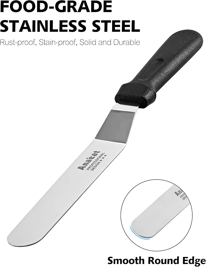Anaeat Icing Spatulas, Pastry & Baking - Image 7