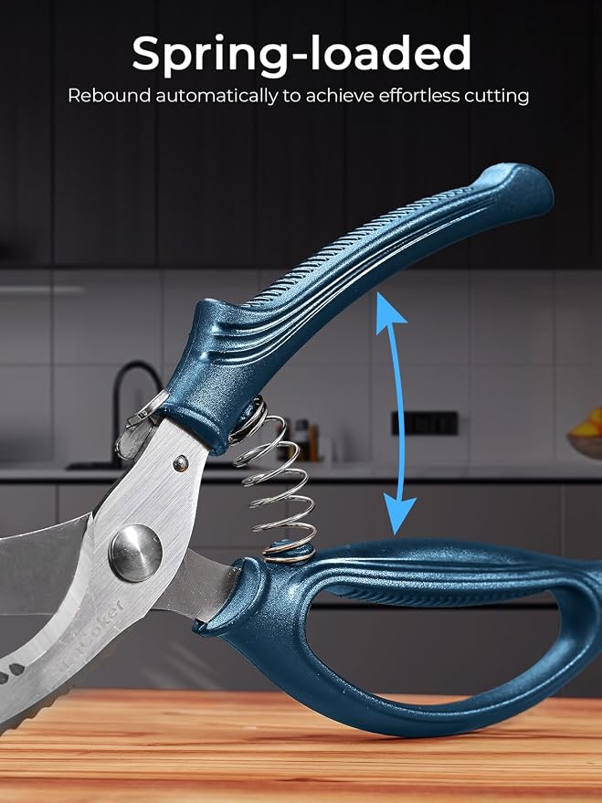 Poultry Shears, Heavy Duty Kitchen Shears - Image 5