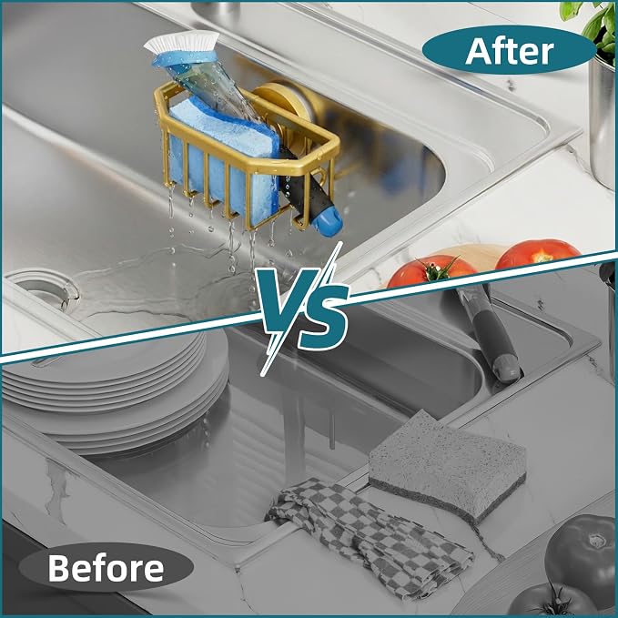 TAILI Sponge Holder for Kitchen Sink - Image 8