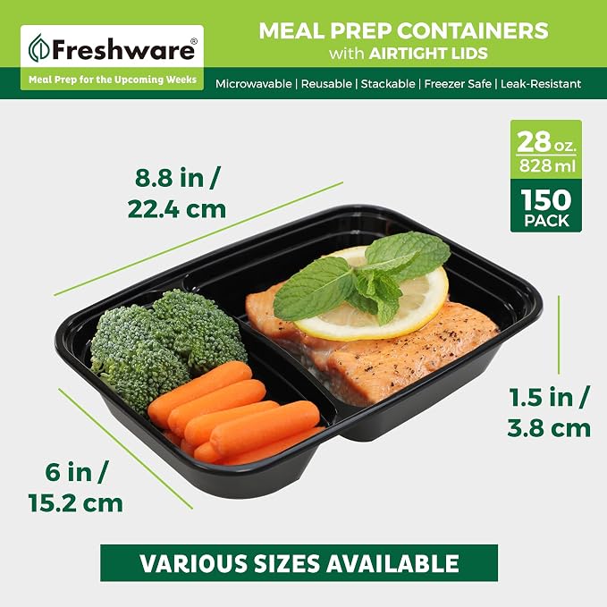 Freshware Meal Prep Containers - Image 4