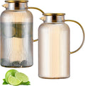 Buaic 2 PACK Glass Pitcher by Buaic