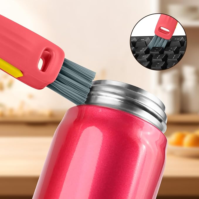 Wanme 3 in 1 Cup Lid Gap Cleaning Brush Set, Cup Lid Gap Cleaner, Home Kitchen - Image 6