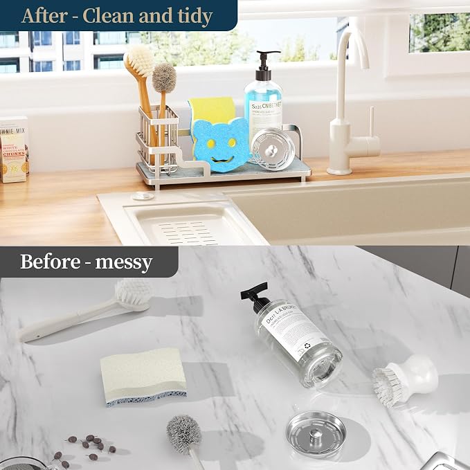 Consumest Sponge Holder for Kitchen Sink - Image 4