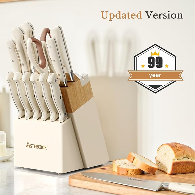Knife Set, Astercook Kitchen Knife Set - Image 4