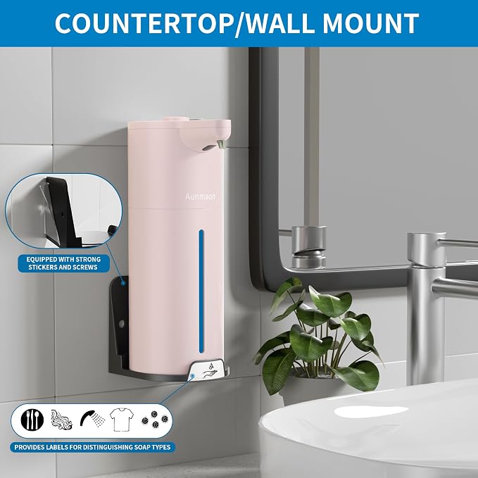 Aunmaon Automatic Soap Dispenser Touchless, Kitchen & Bathroom, Hands-Free - Image 3
