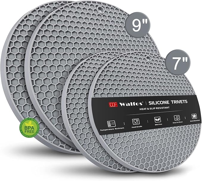 Silicone Trivet Mats by Walfos
