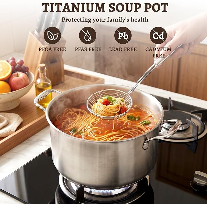 Titanium Stock Pot, 7QT StockPot - Image 2