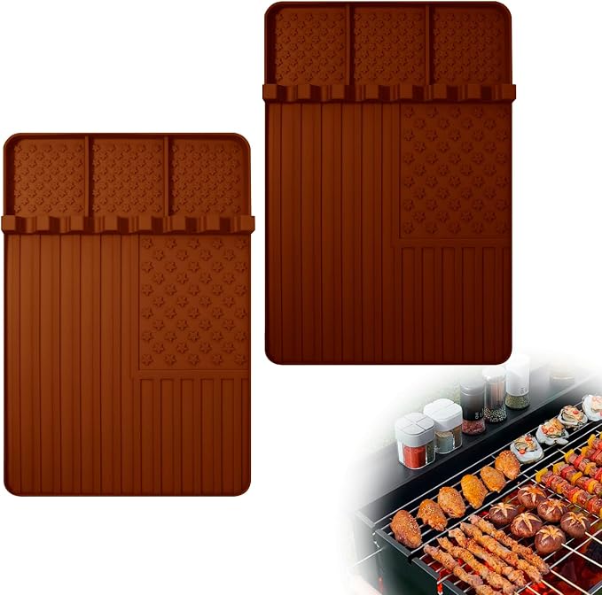 2 PCS Silicone Grill Mat Compatible - Image 7