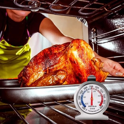 Oven Thermometer 50-300°C/100-600°F, Oven Grill Fry Chef Smoker Thermometer - Image 7